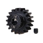 Traxxas 6491R - 18T Pinion Gear 1.0 Mod 5mm Bore
