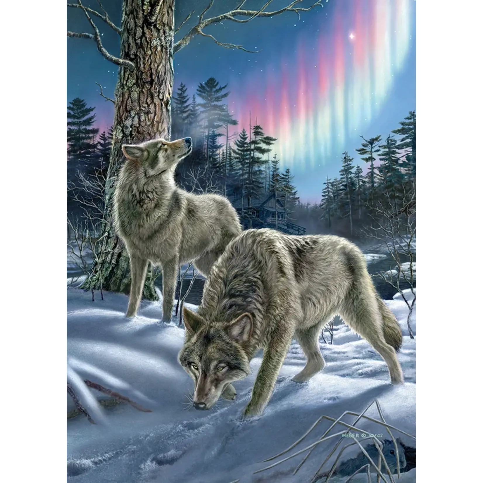 Cobble Hill Northern Lights - 500 Piece