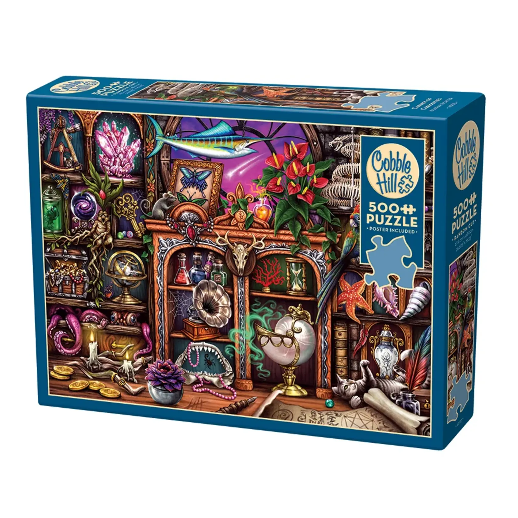 Cobble Hill Cabinet of Curiosities - 500 Piece