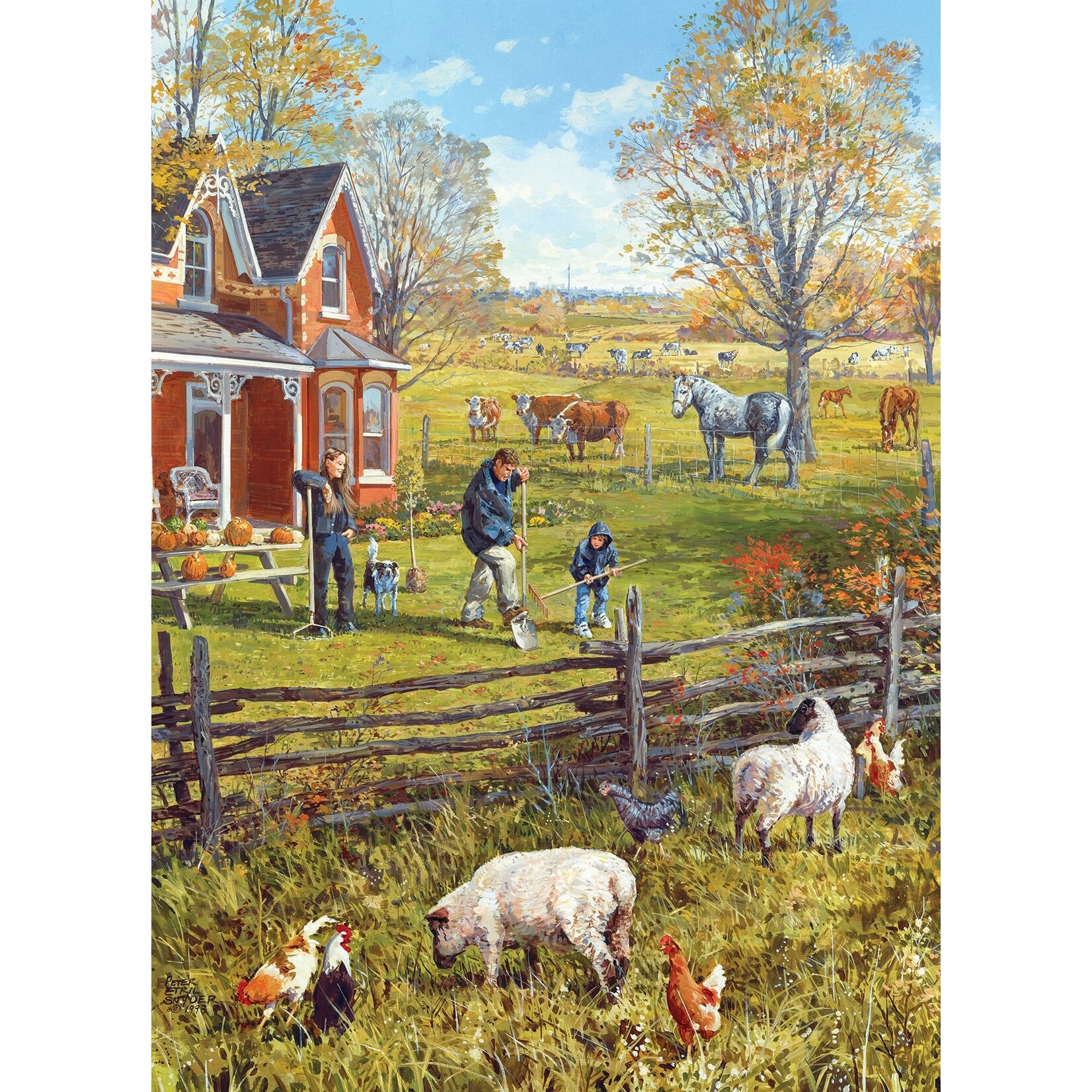 Cobble Hill Young Family Farm - 500 Piece