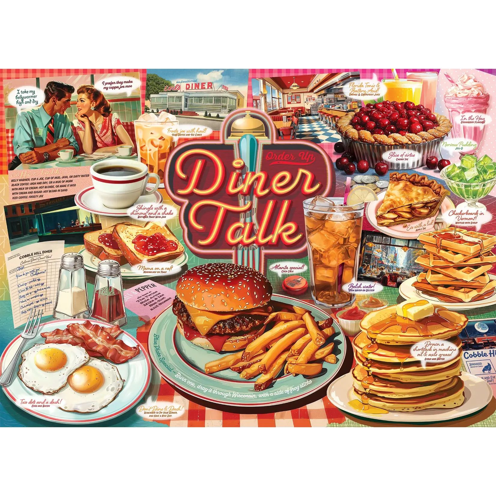 Cobble Hill Diner Talk - 500 Piece