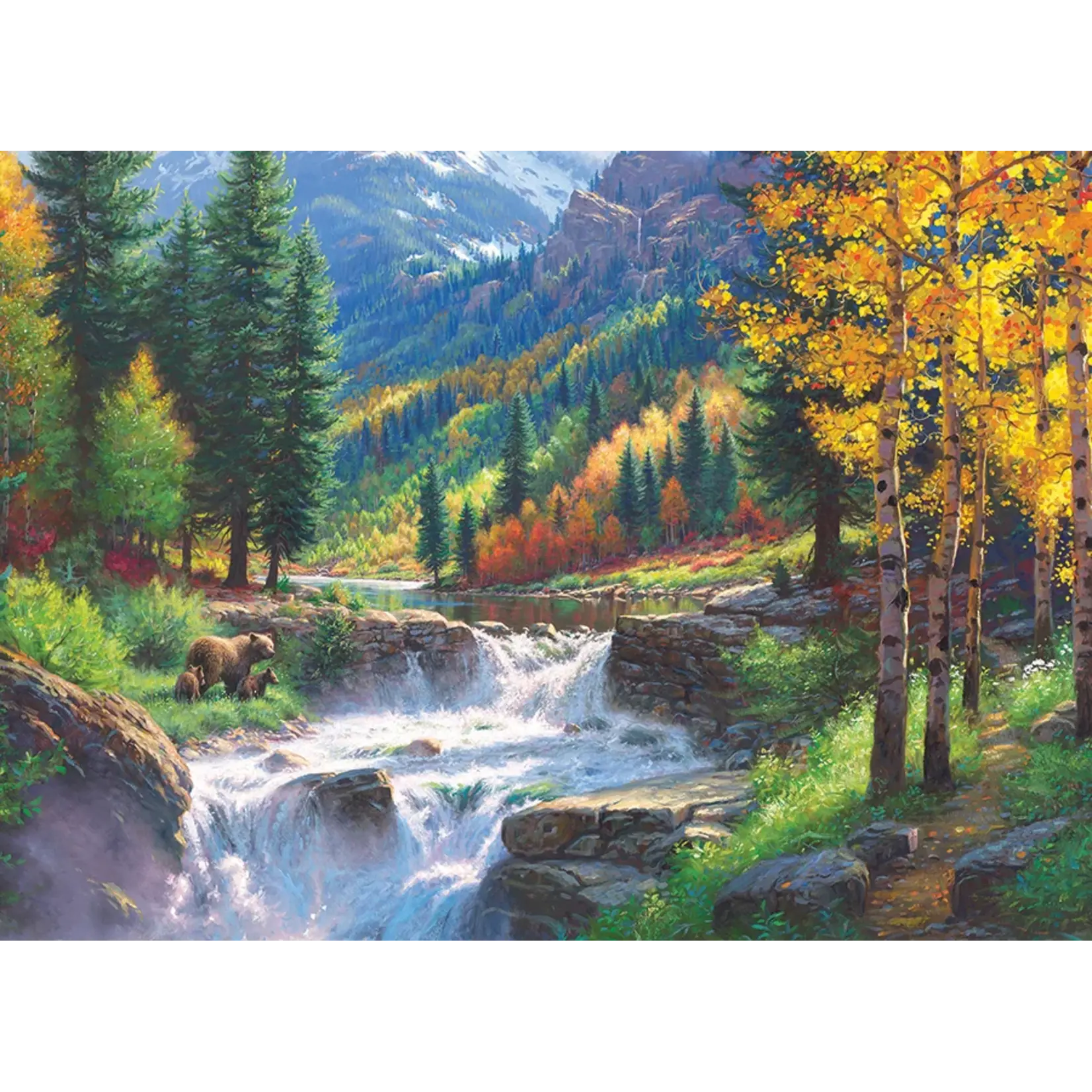 Cobble Hill Bear Falls - 500 Piece