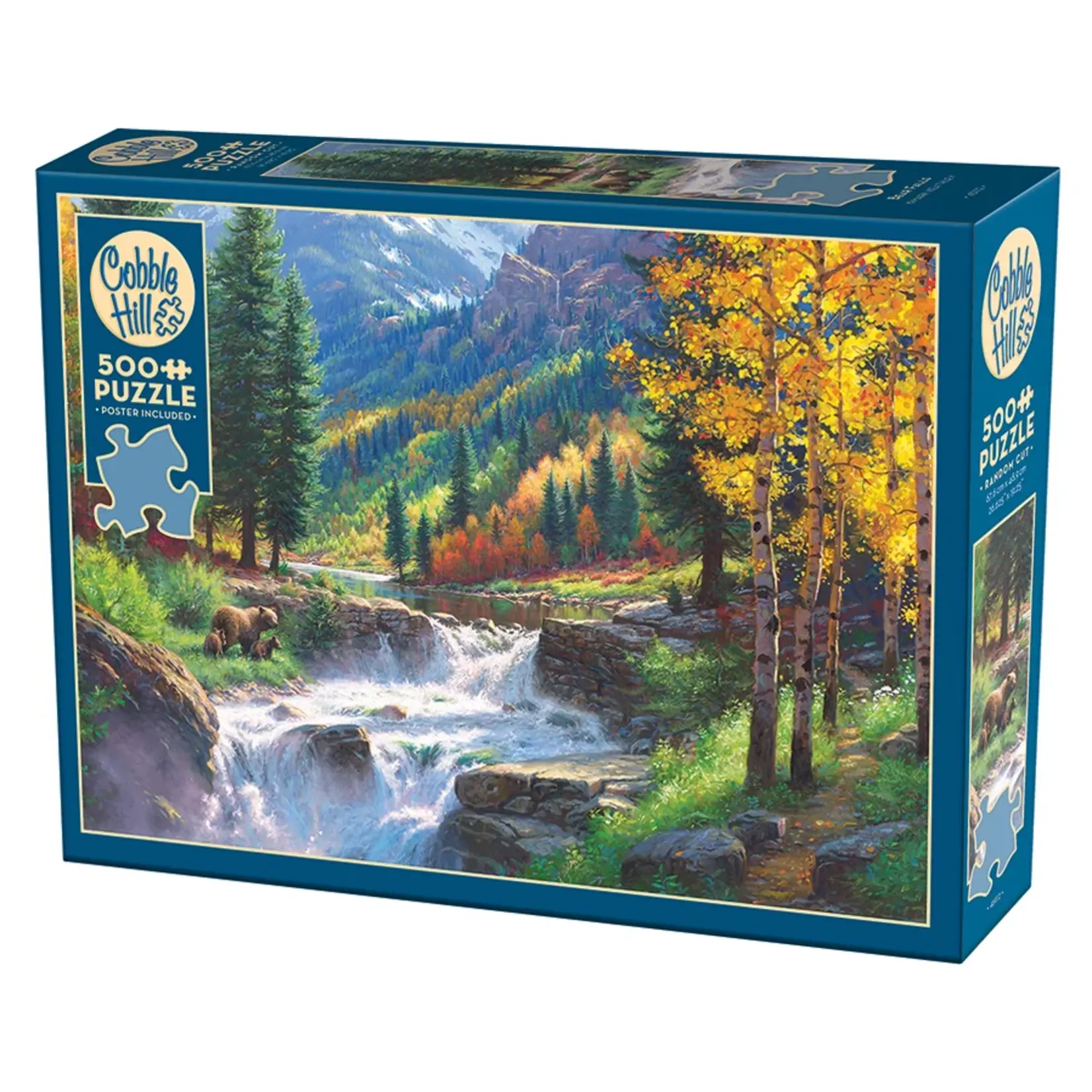 Cobble Hill Bear Falls - 500 Piece