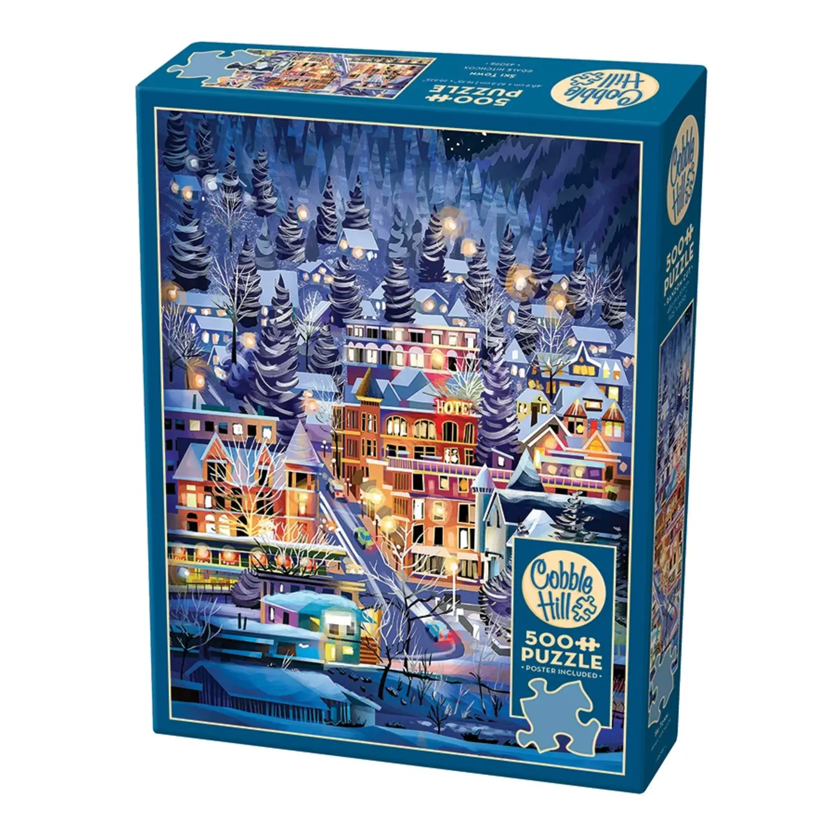 Cobble Hill Ski Town - 500 Piece