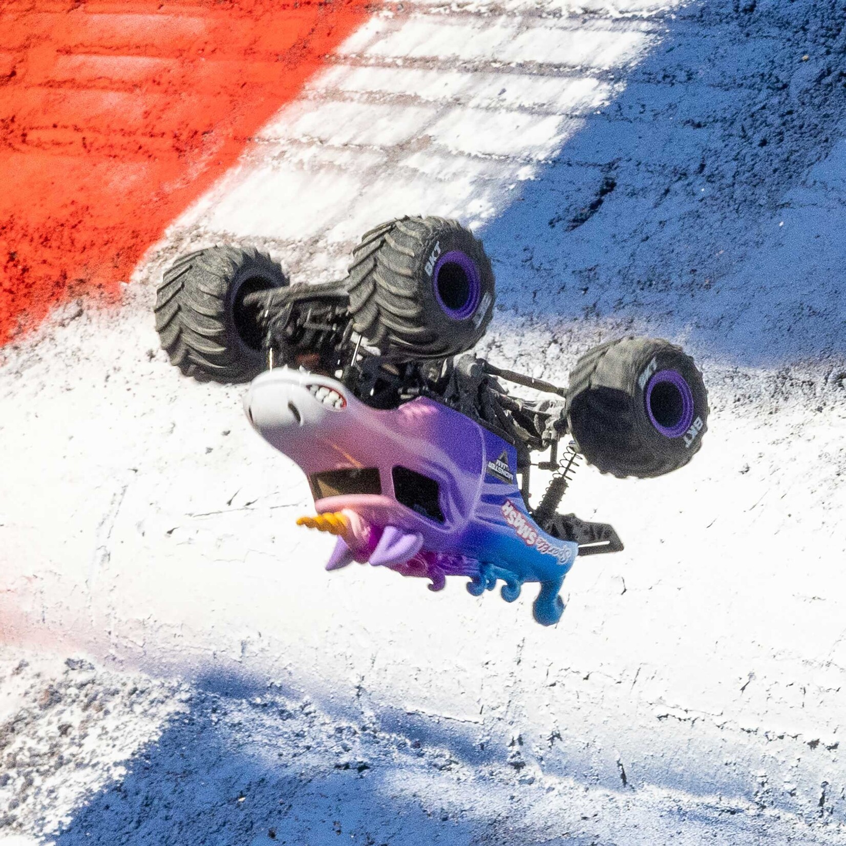 Losi LOS01026T5 Mini LMT: Sparkle Smash Brushed RTR 1:18 4x4 Solid Axle Monster Truck