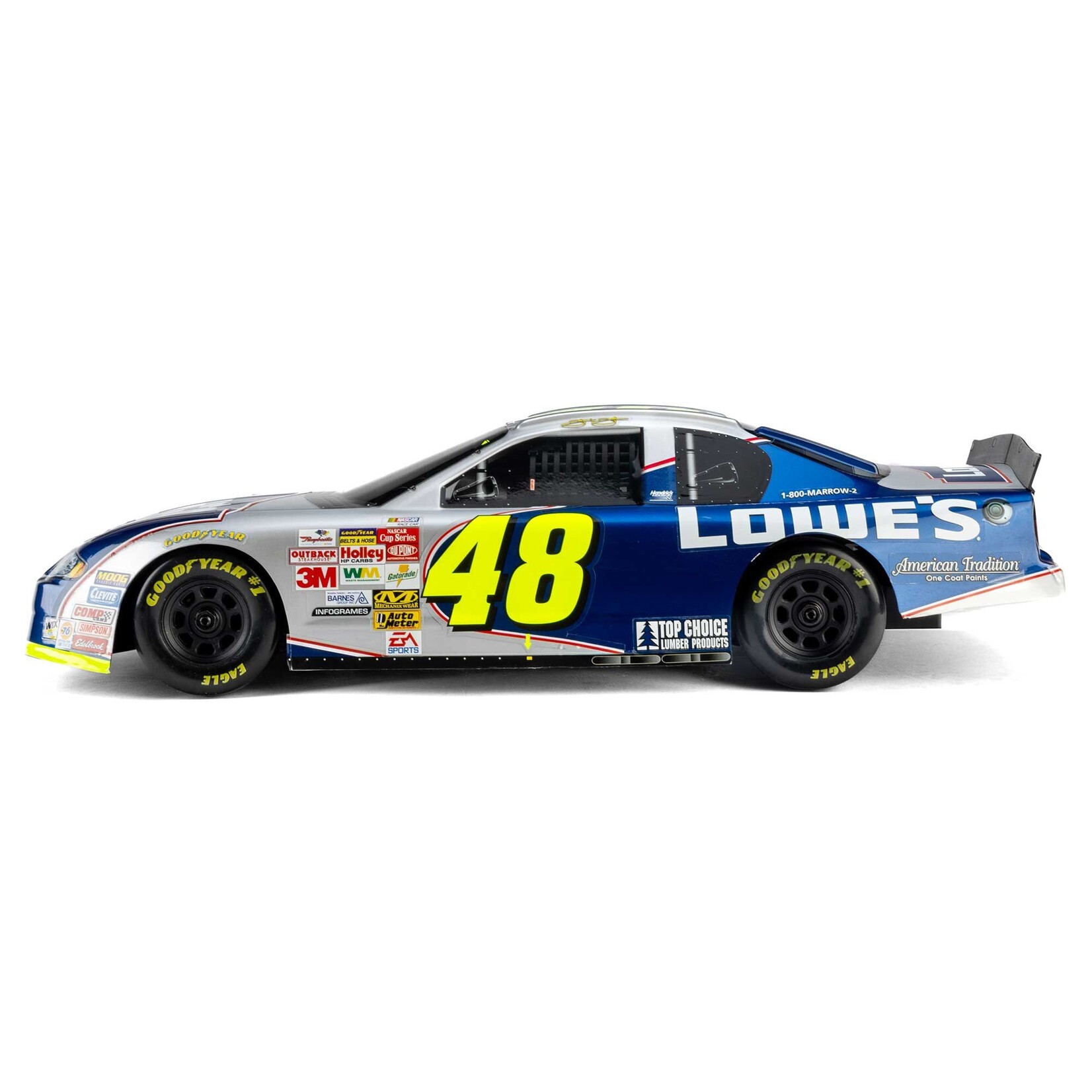 Losi LOS1120248 1:12 Nascar RC Racecar Jimmie Johnson #48 Lowes