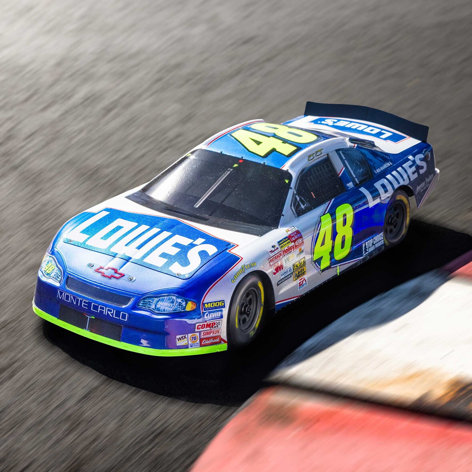 Losi LOS1120248 1:12 Nascar RC Racecar Jimmie Johnson #48 Lowes