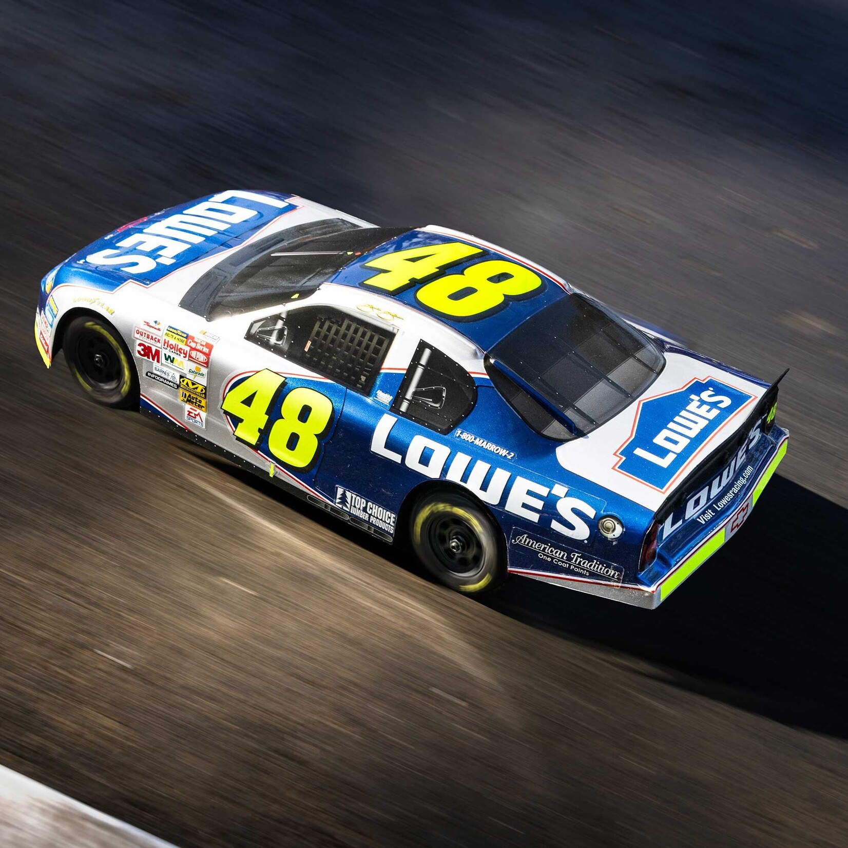 Losi LOS1120248 1:12 Nascar RC Racecar Jimmie Johnson #48 Lowes