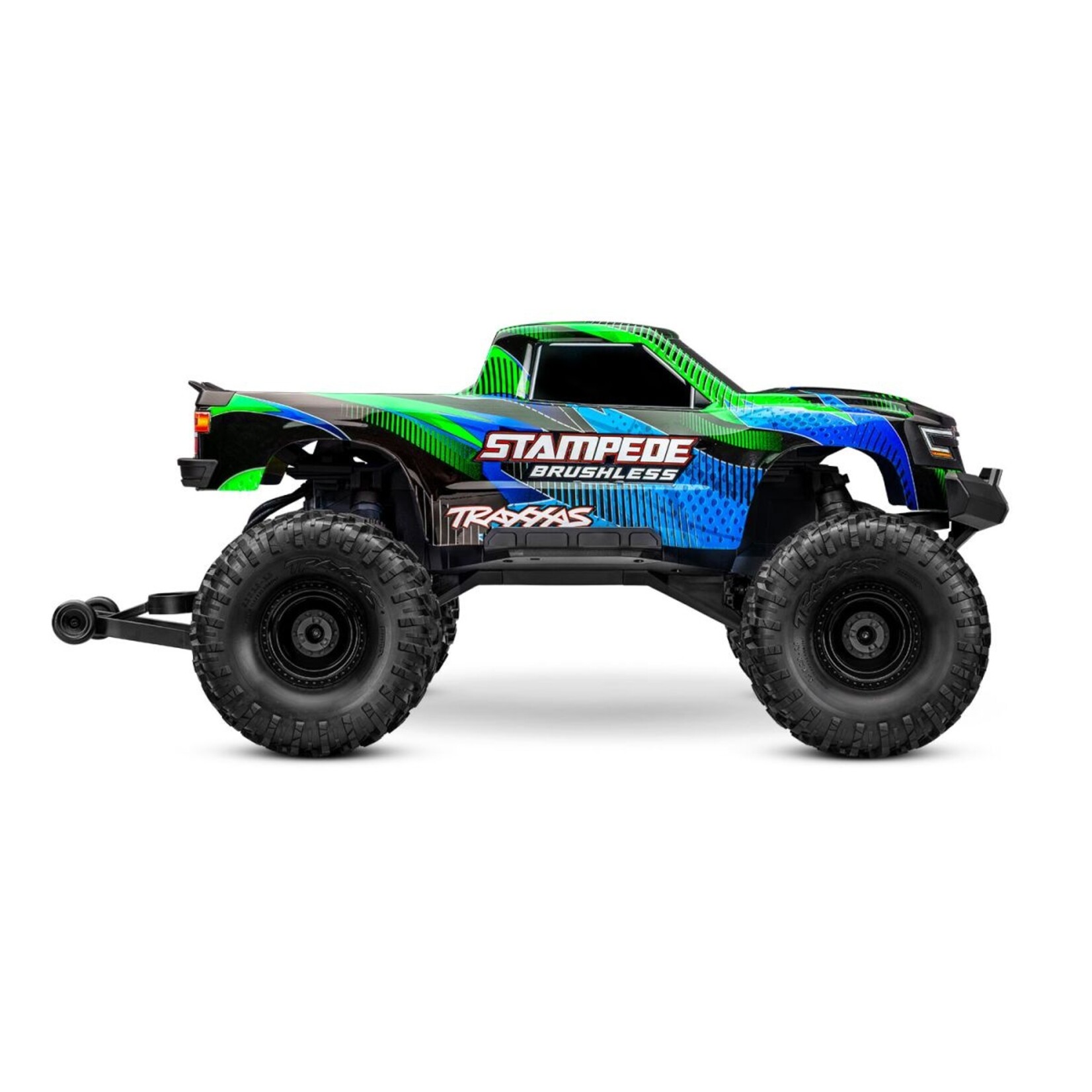 Traxxas 1364544GRN - Stampede 2WD Brushless 1/10 Monster Truck - Green