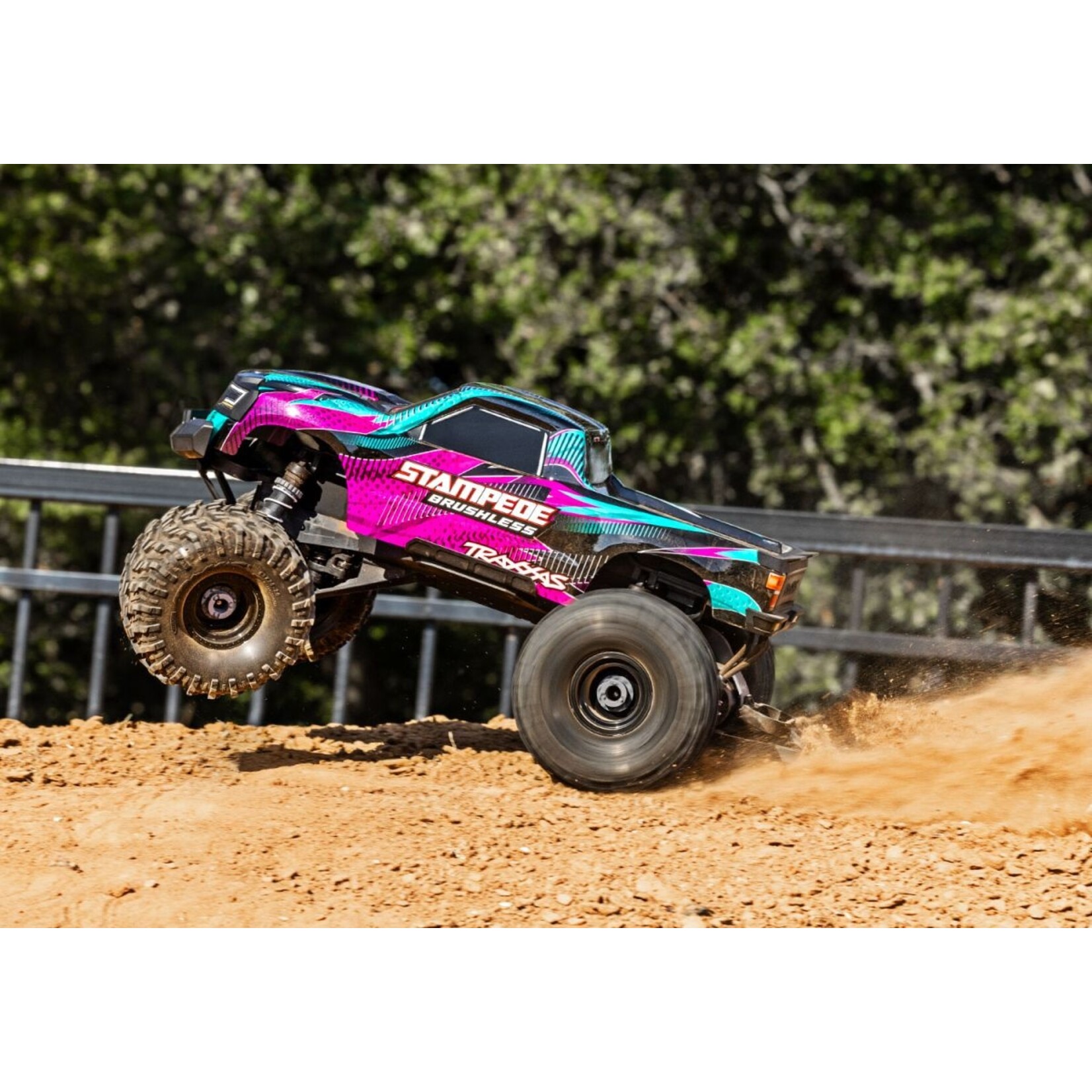Traxxas 1364544PINK - Stampede 2WD Brushless 1/10 Monster Truck - Pink