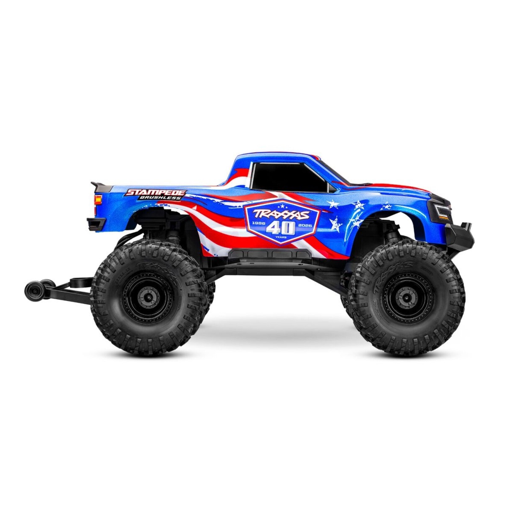 Traxxas 136454440TH Stampede 2WD Brushless 1/10 Monster Truck - 40th Anniversary