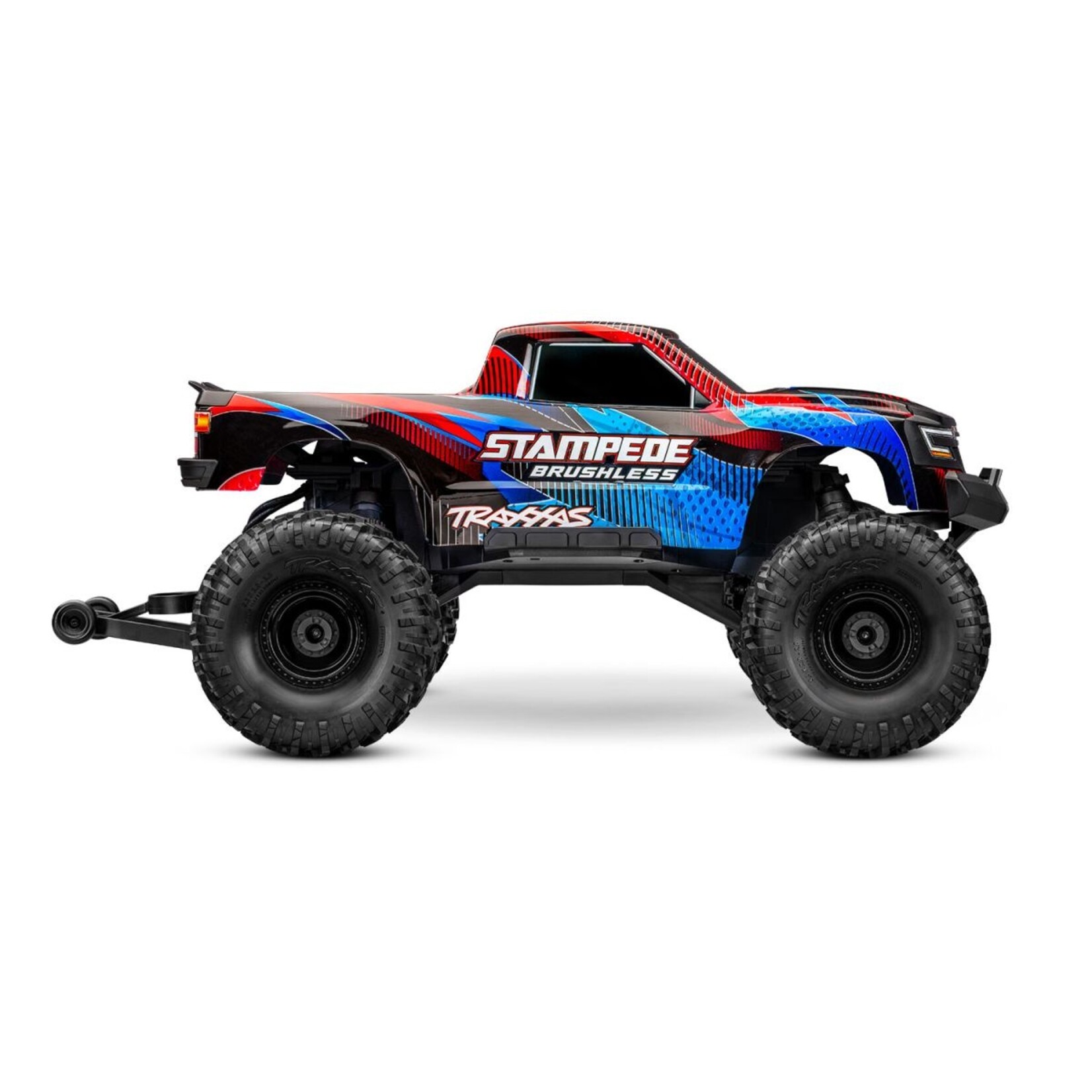 Traxxas 1364544RED - Stampede 2WD Brushless 1/10 Monster Truck - Red