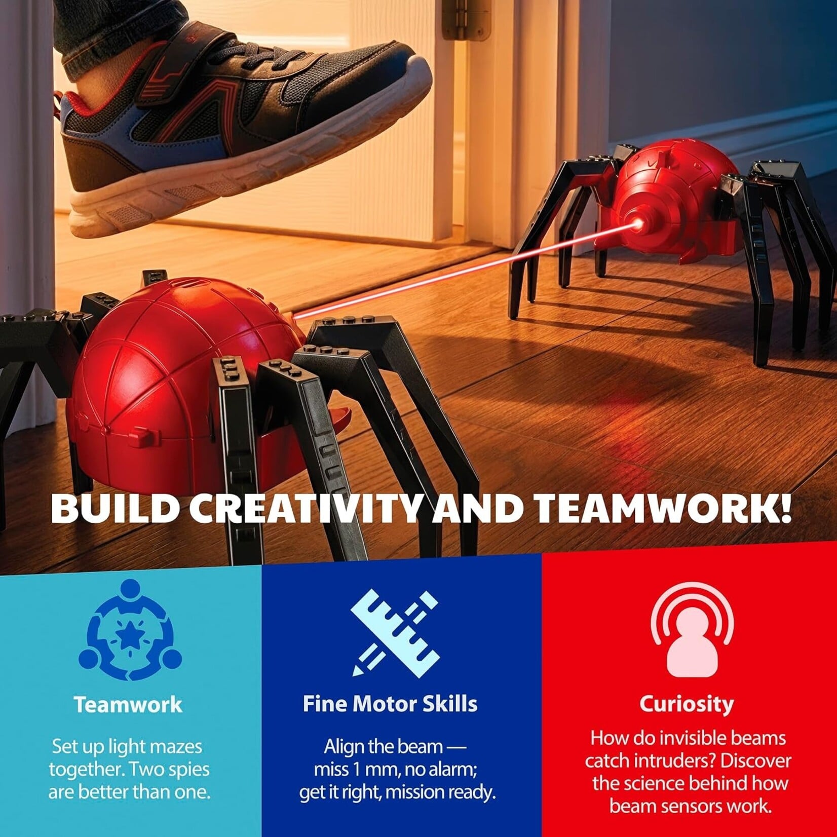 4M 4M Spider Spy Motion Detector