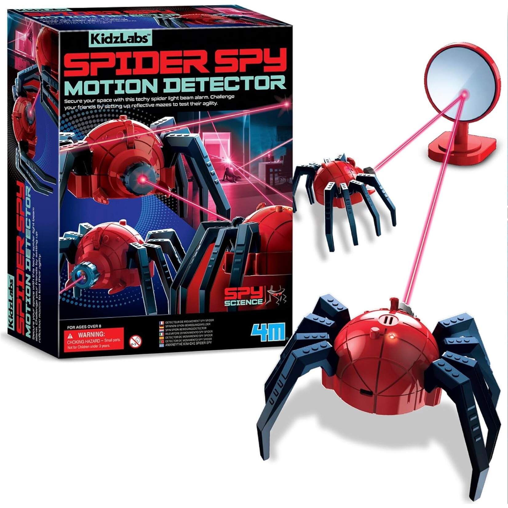 4M 4M Spider Spy Motion Detector