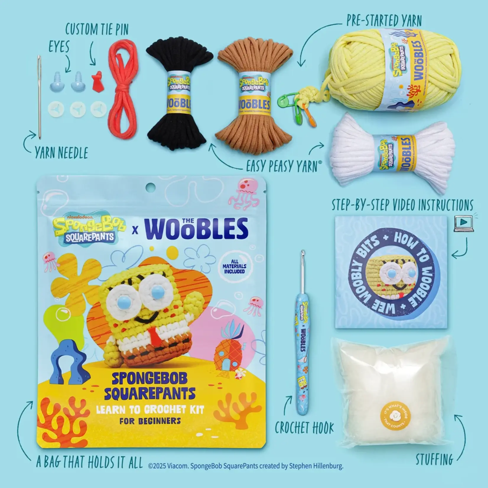 SpongeBob Squarepants Crochet Kit