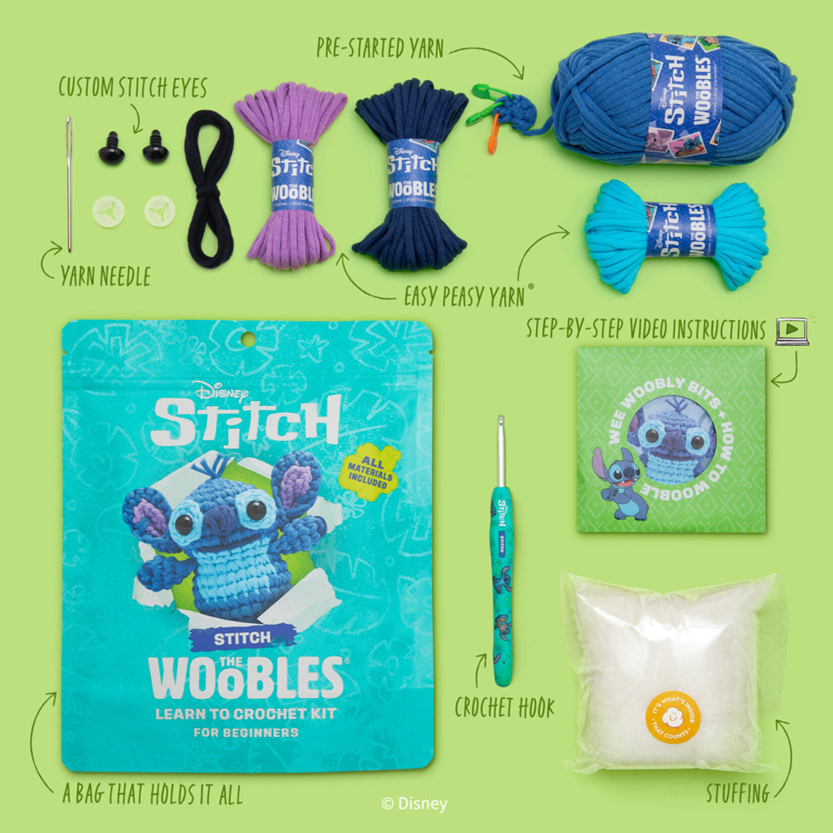 Disney's Stitch Crochet Kit