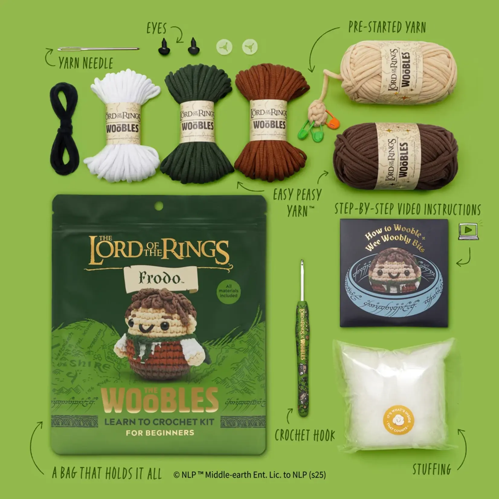 Lord of the Rings: Frodo Crochet Kit