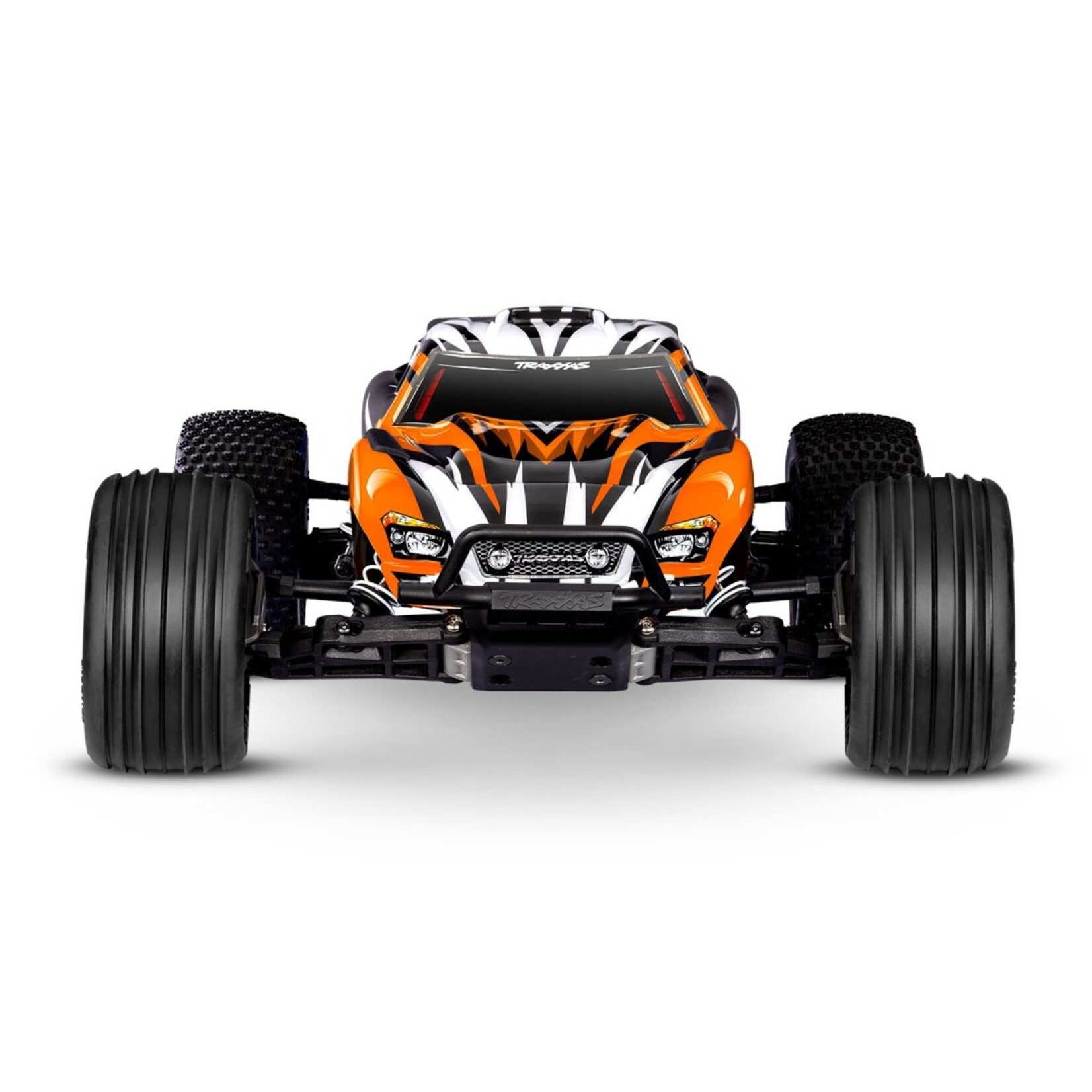 Traxxas 372548ORNGX Rustler 1/10 2WD XL-5 with USB-C HD