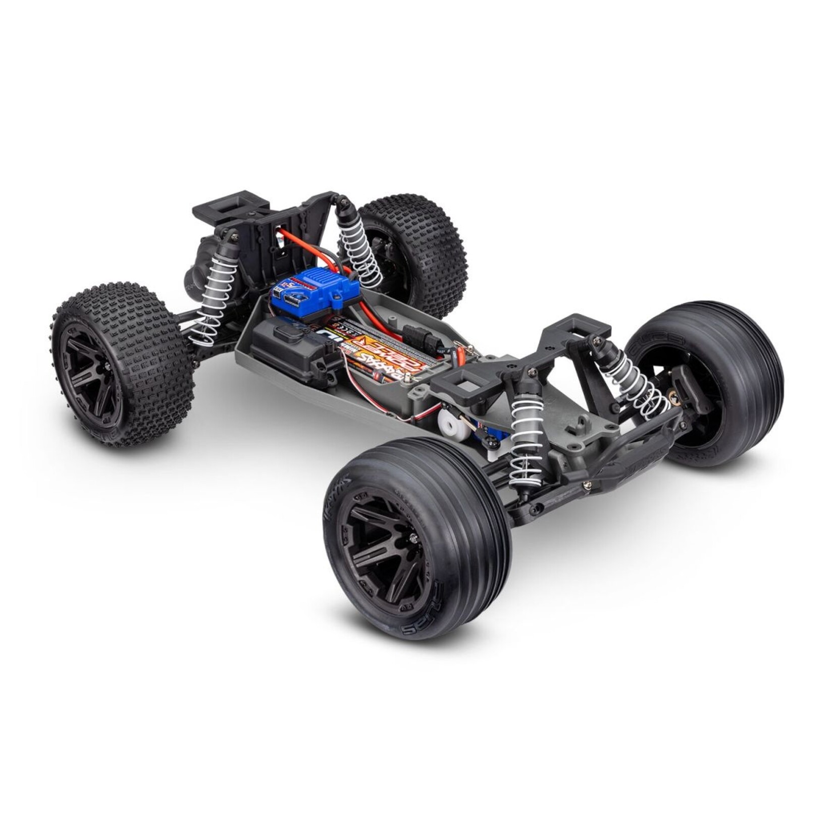 Traxxas 372548REDX Rustler 1/10 2WD XL-5 with USB-C HD