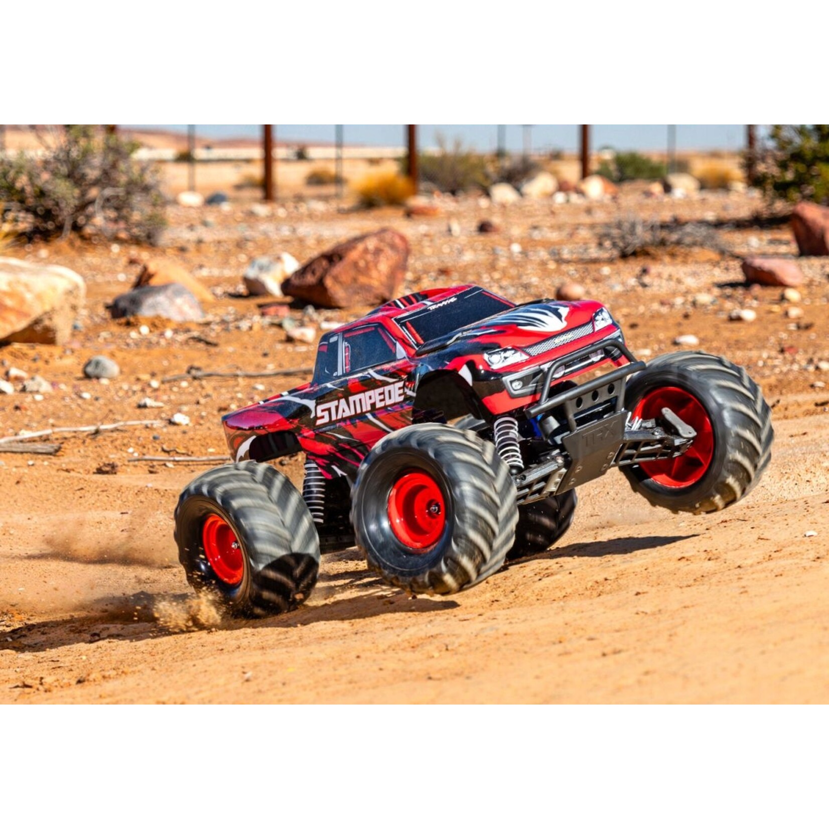 Traxxas 362548REDX Stampede 1/10 2WD XL-5 with USB-C HD - RedX