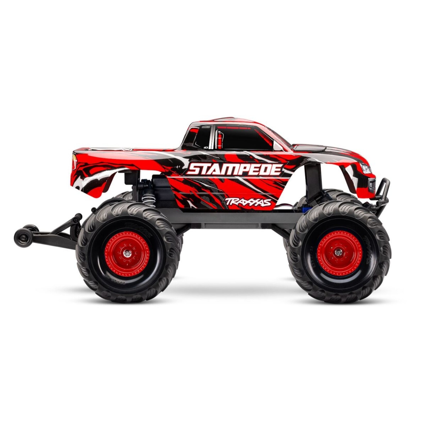 Traxxas 362548REDX Stampede 1/10 2WD XL-5 with USB-C HD - RedX