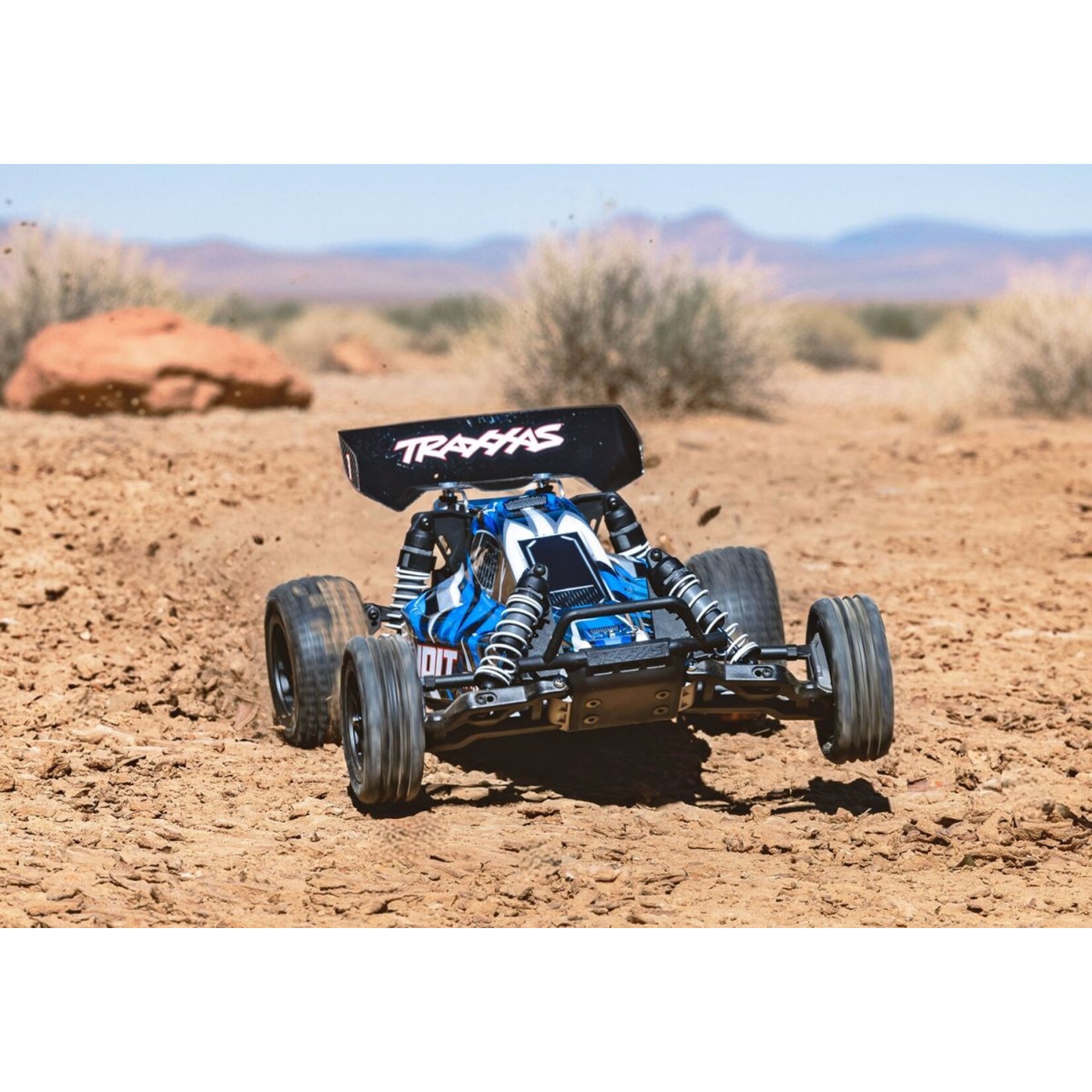 Traxxas 242548BLUEX Bandit 1/10 2WD XL-5 with USB-C HD - BlueX