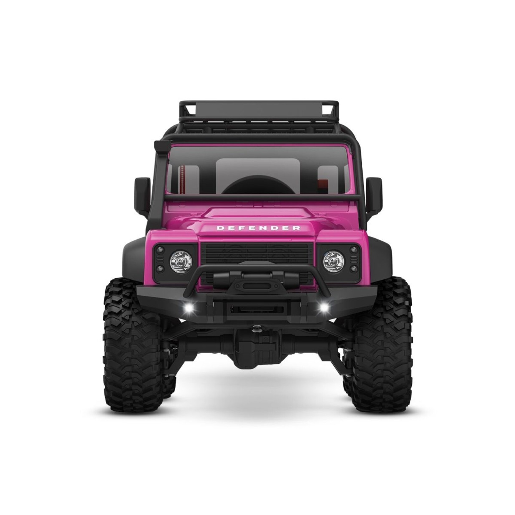 Traxxas 970541PINK TRX-4M Land Rover Defender 1/18 4X4 Crawler - Pink