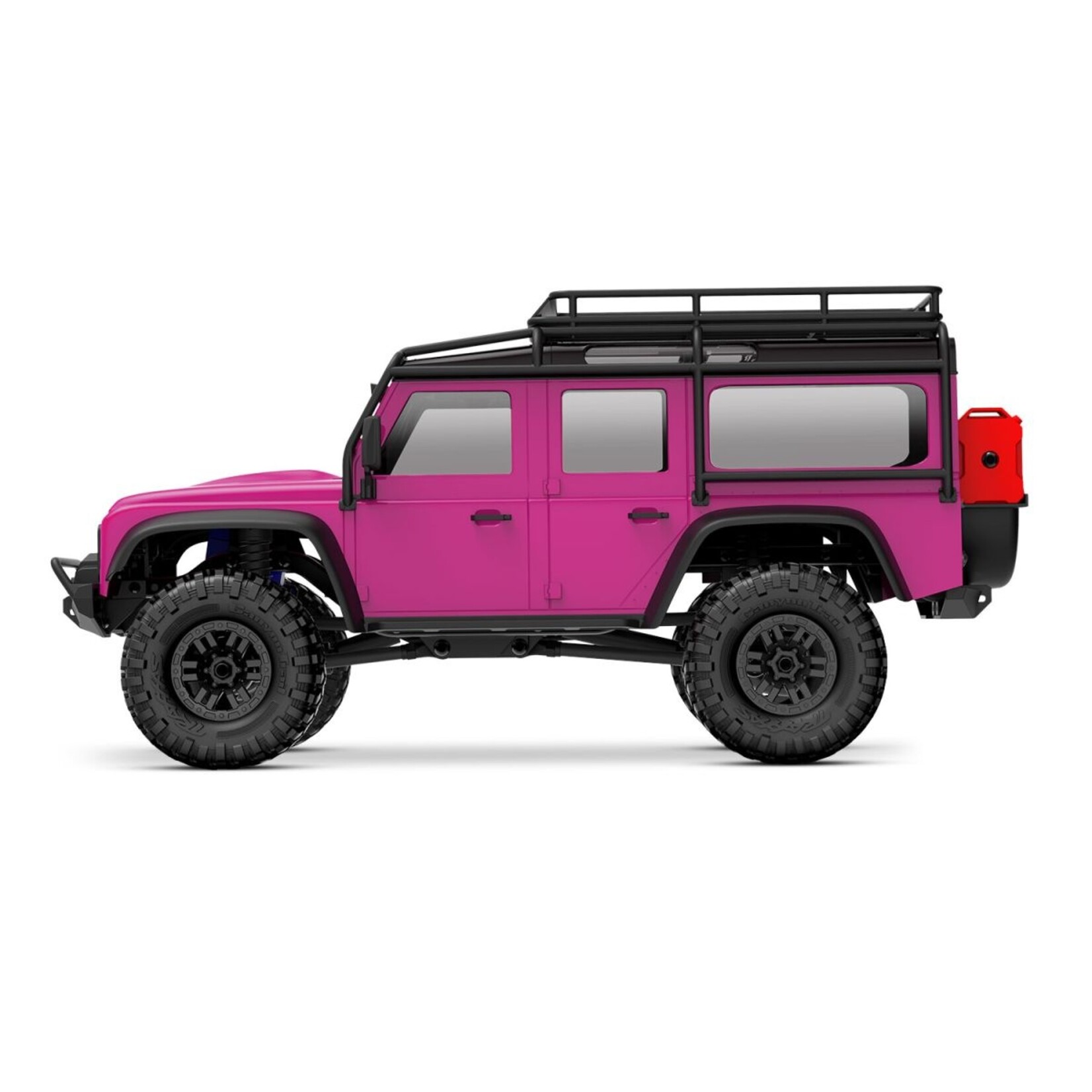 Traxxas 970541PINK TRX-4M Land Rover Defender 1/18 4X4 Crawler - Pink