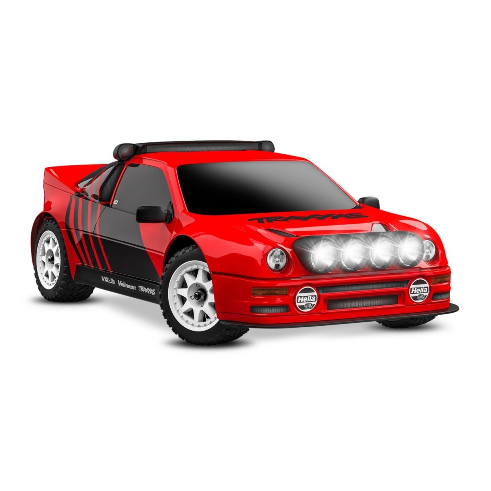 Traxxas 1080461RED Mini Rally Ford RS200 VXL - Red