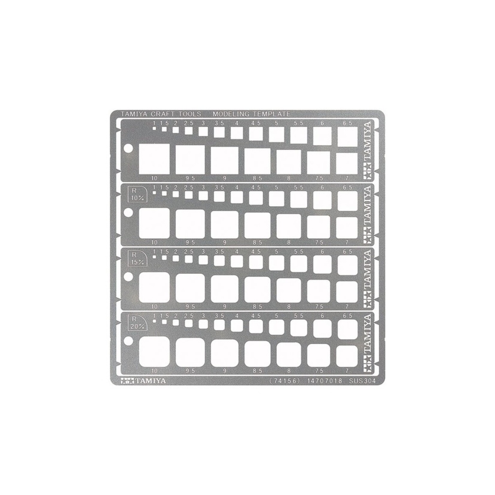 Tamiya 74156 - Modeling Template (Square)