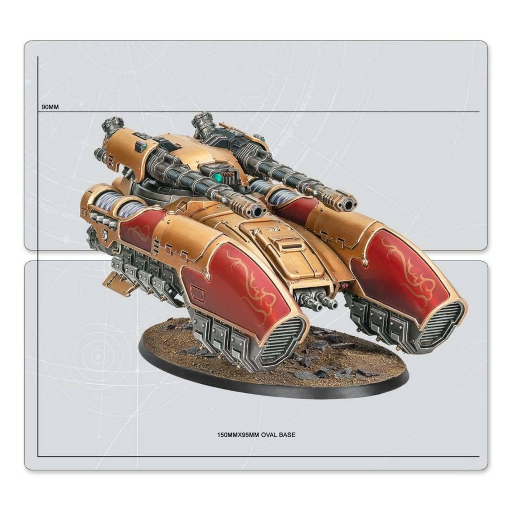 Games Workshop 7709 - Adeptus Custodes: Caladius Grav-Tank