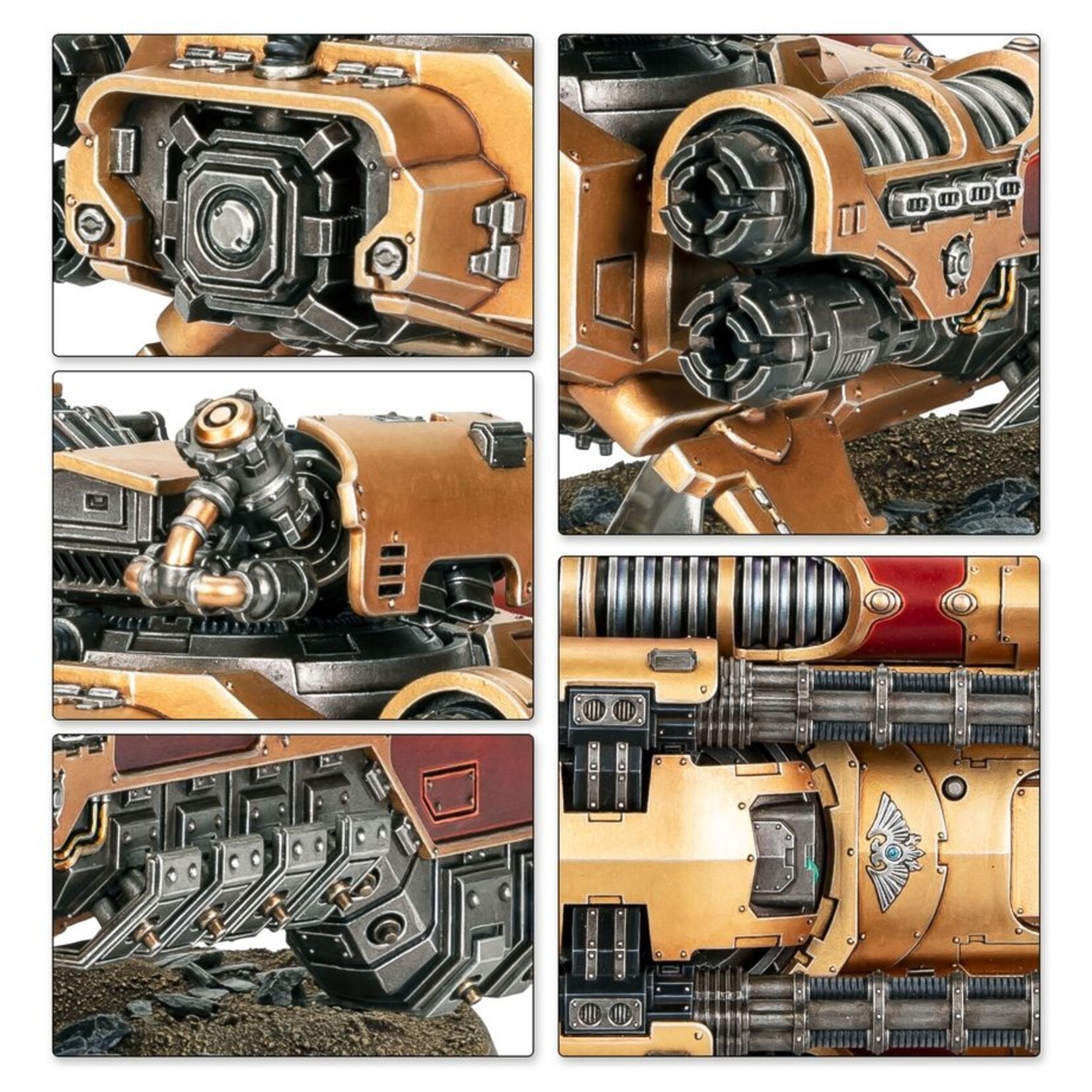Games Workshop 7709 - Adeptus Custodes: Caladius Grav-Tank