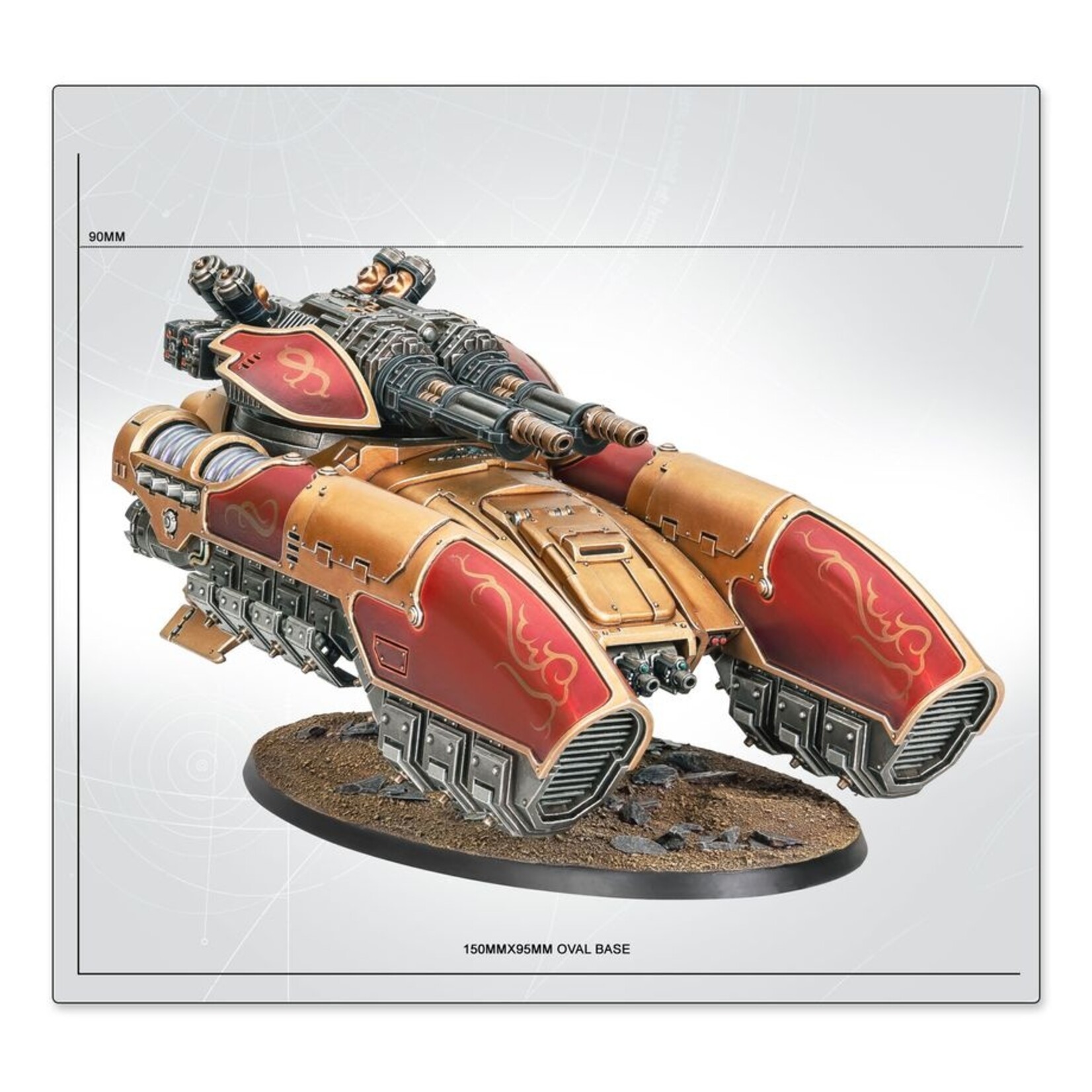 Games Workshop 7710 - Adeptus Custodes: Caladius Annihilator Grav-Tank