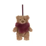 Jellycat Bartholomew Bear Winter Warmer Decoration