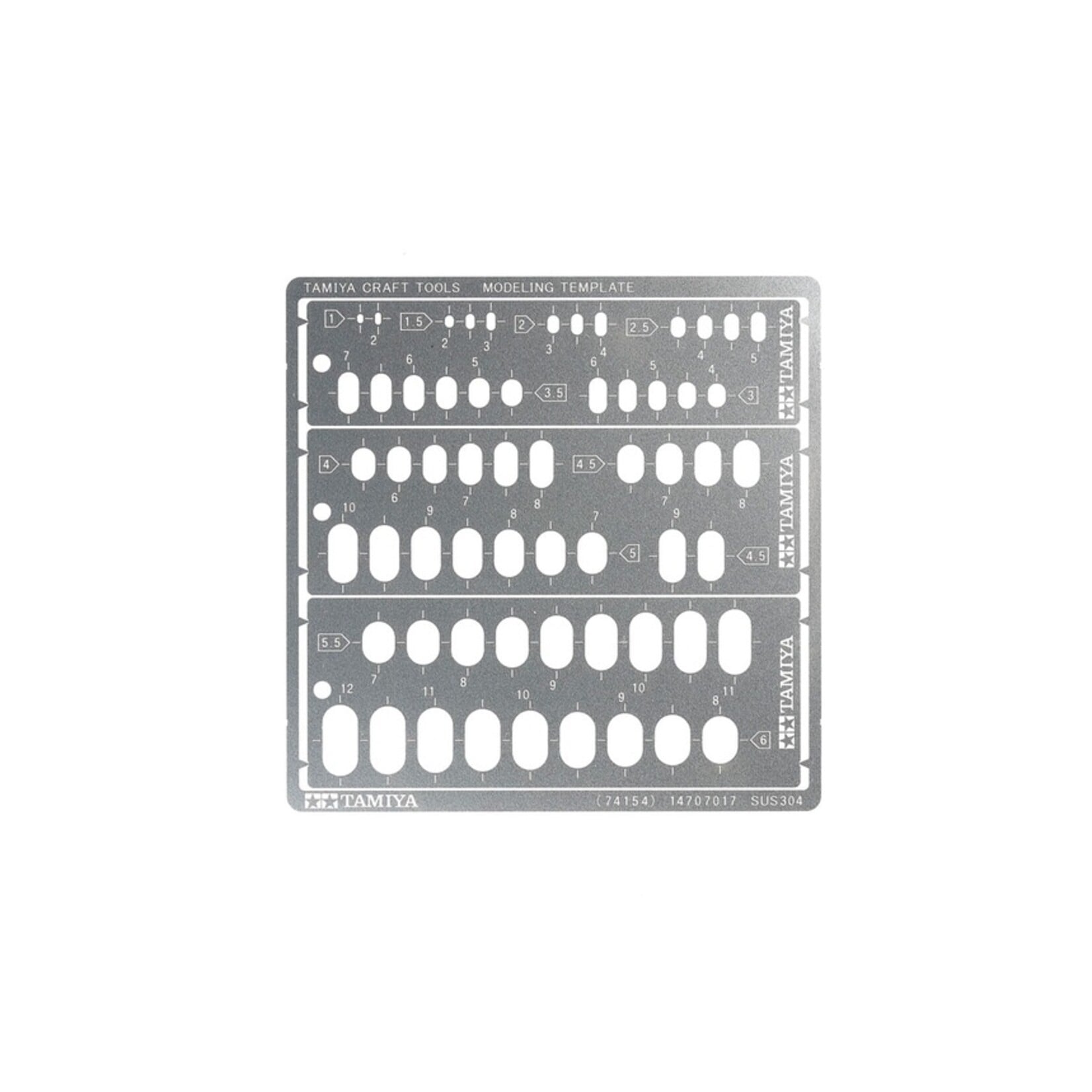 Tamiya 74154 - Modeling Template (Rounded Rectangle)