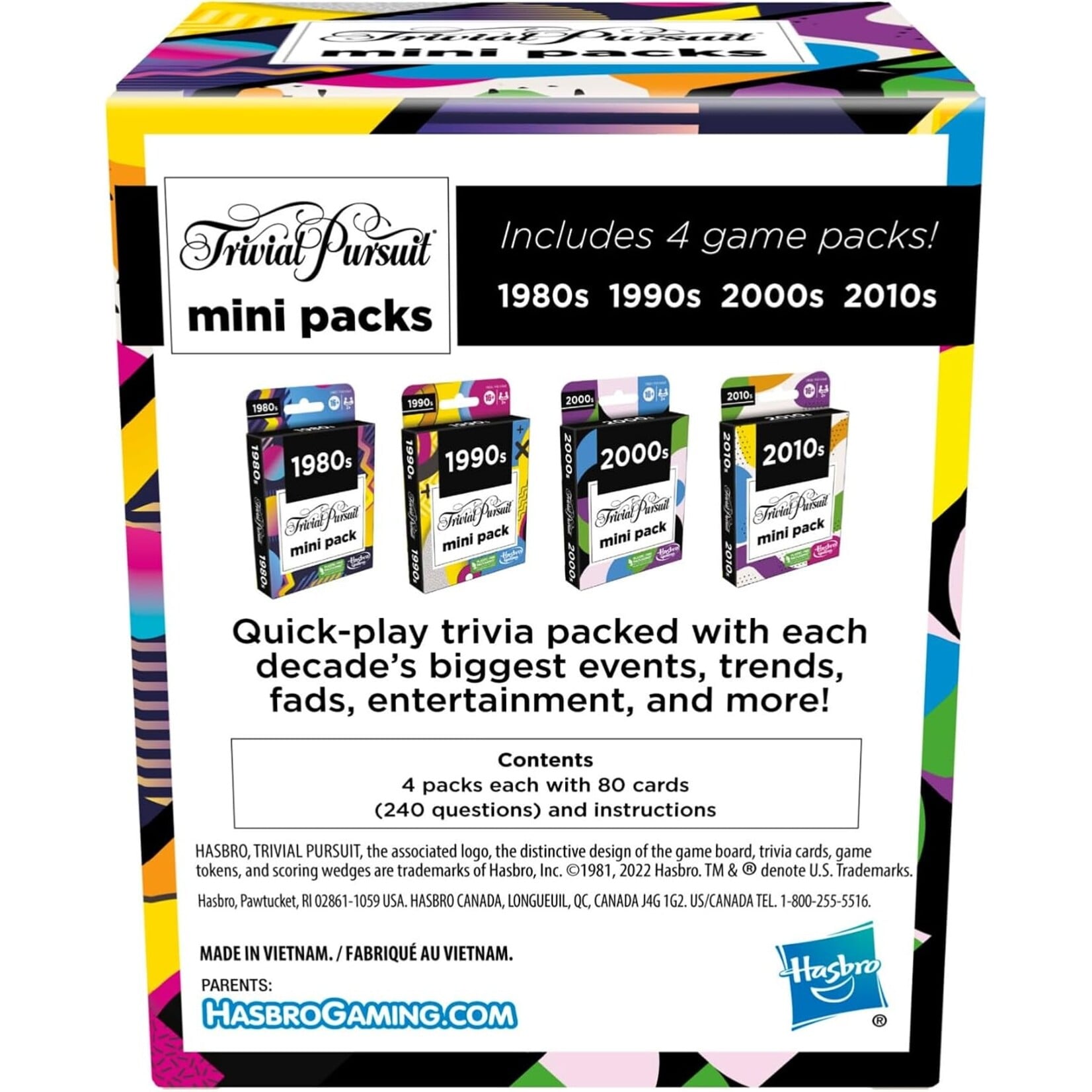 Hasbro Trivial Pursuit Mini Packs