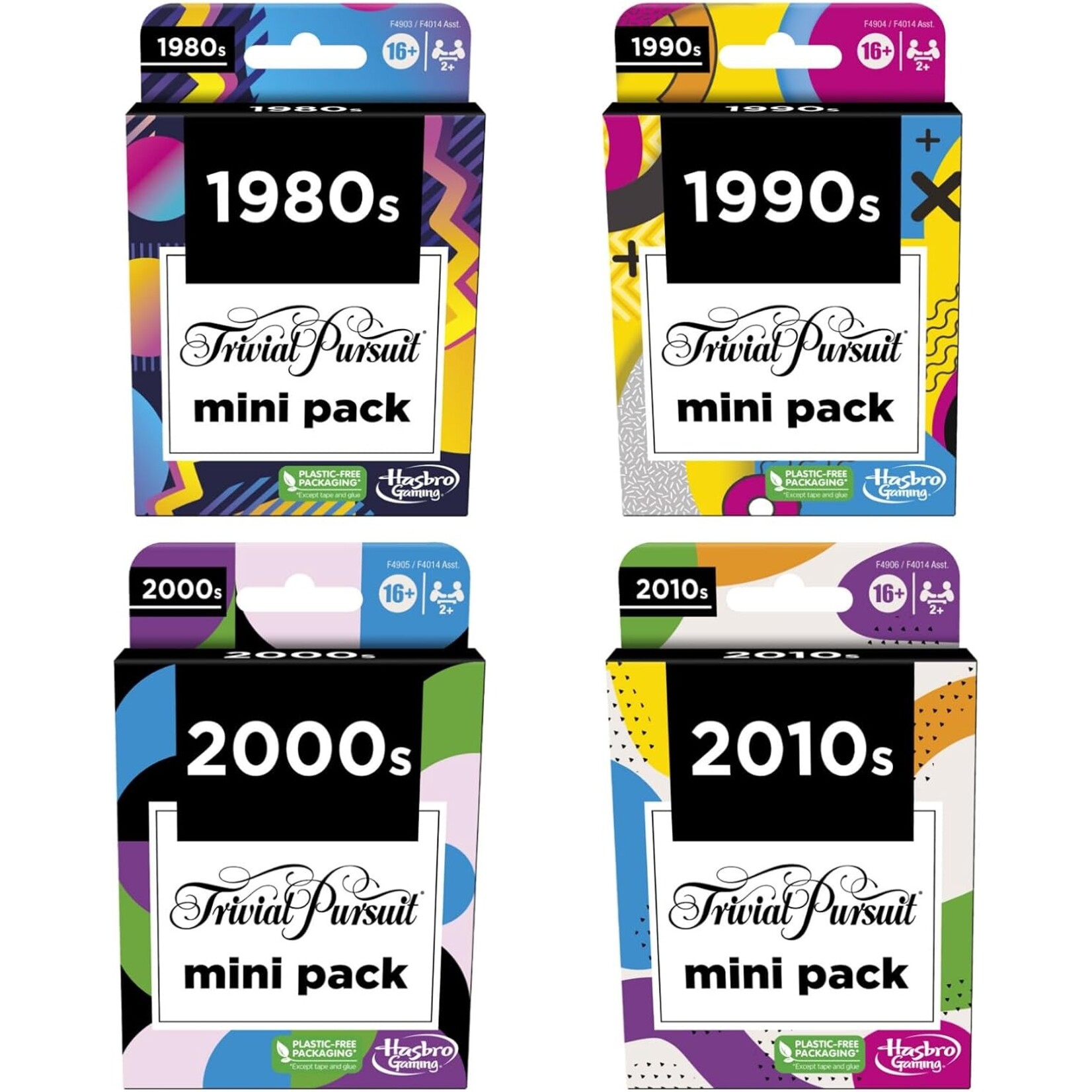Hasbro Trivial Pursuit Mini Packs