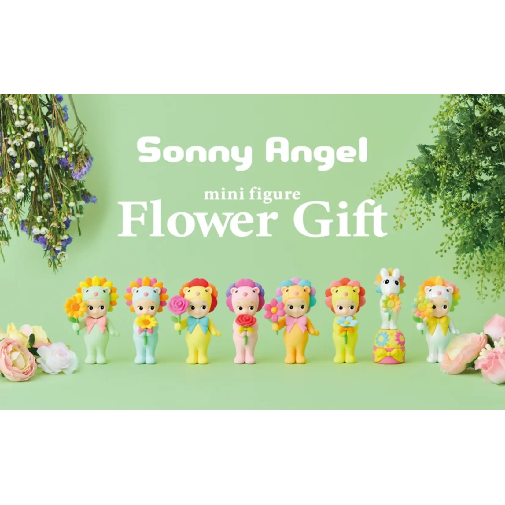 Dreams Sonny Angel Mini Figure Flower Gift - 1 Piece