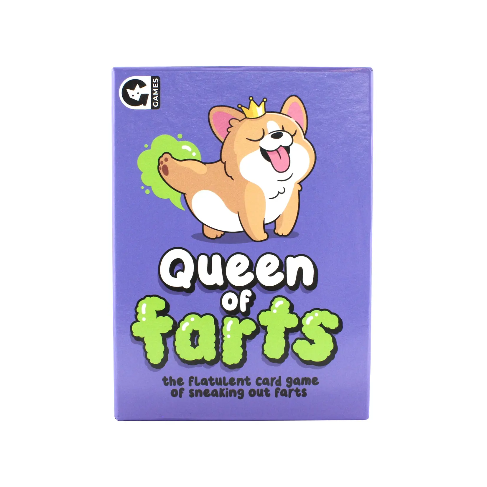 Professor Puzzle Queen of Farts Family Card Game