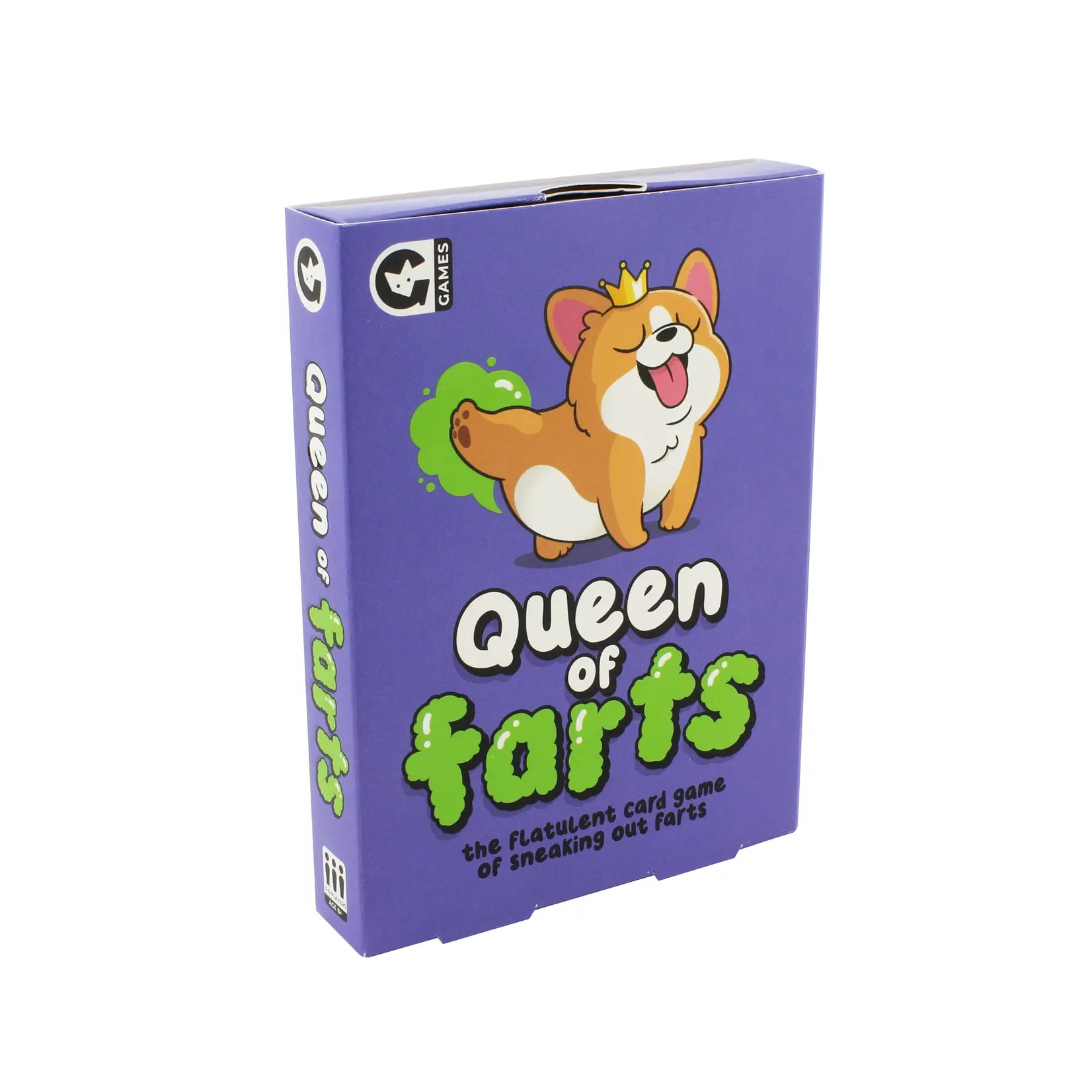 Professor Puzzle Queen of Farts Family Card Game
