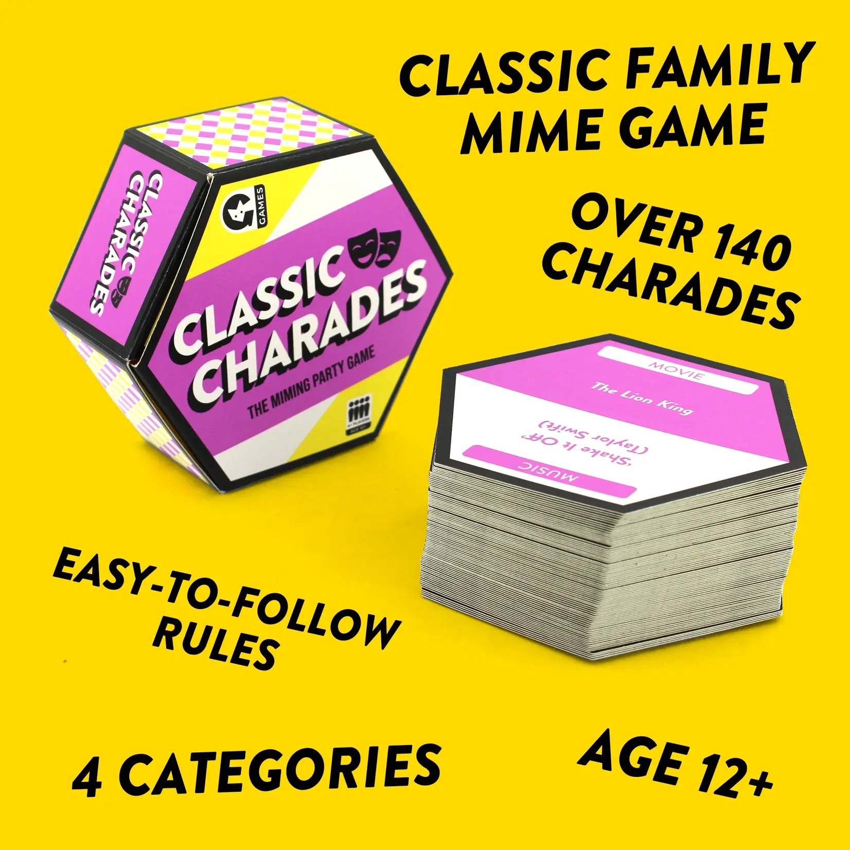 Professor Puzzle Classic Charades Card Game
