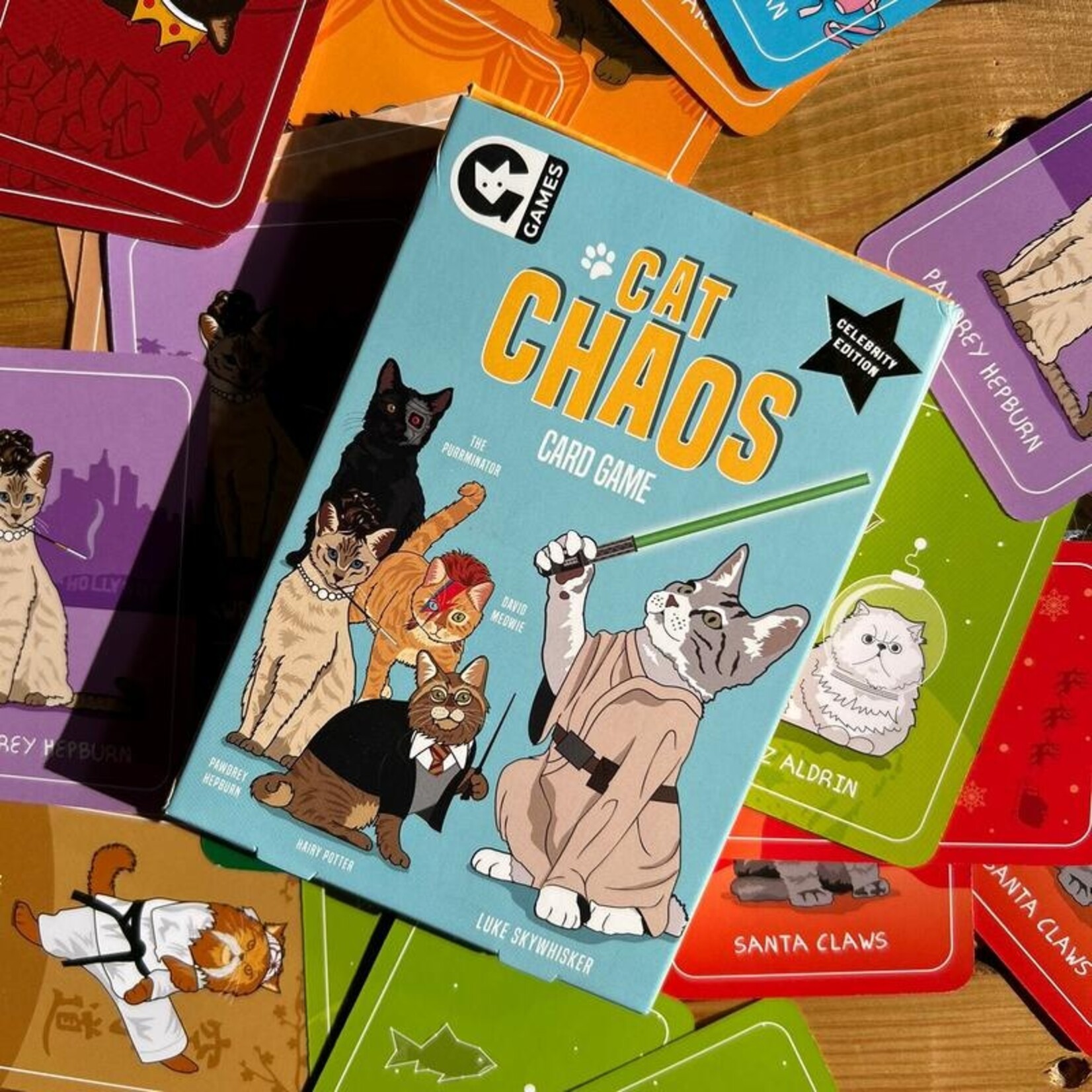 Professor Puzzle Cat Chaos Card Game