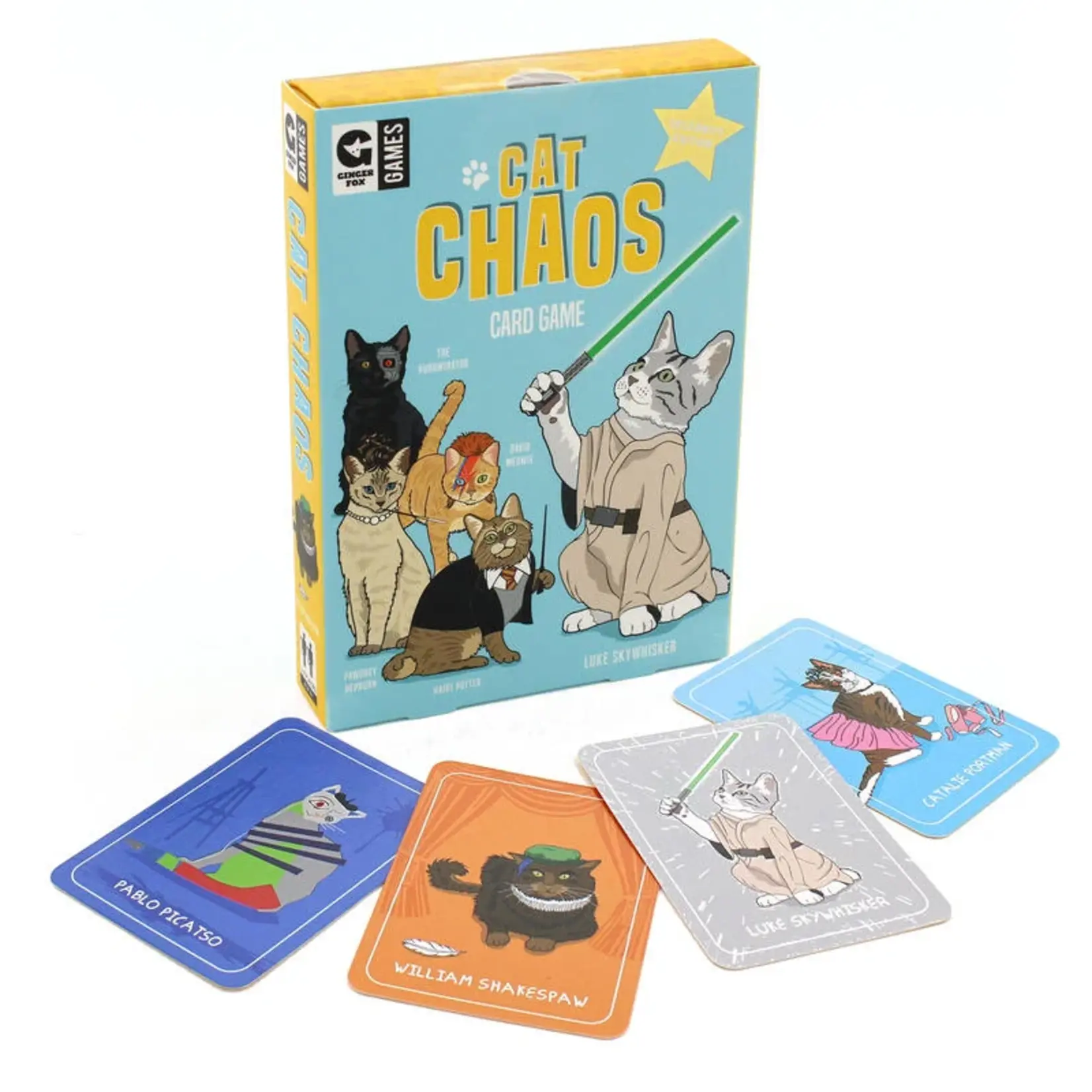 Professor Puzzle Cat Chaos Card Game