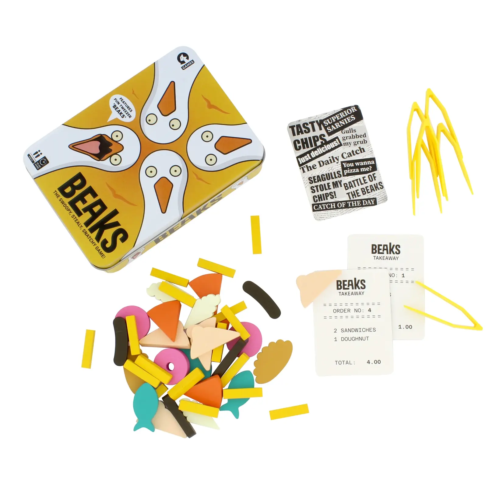 Professor Puzzle Beaks Card Game