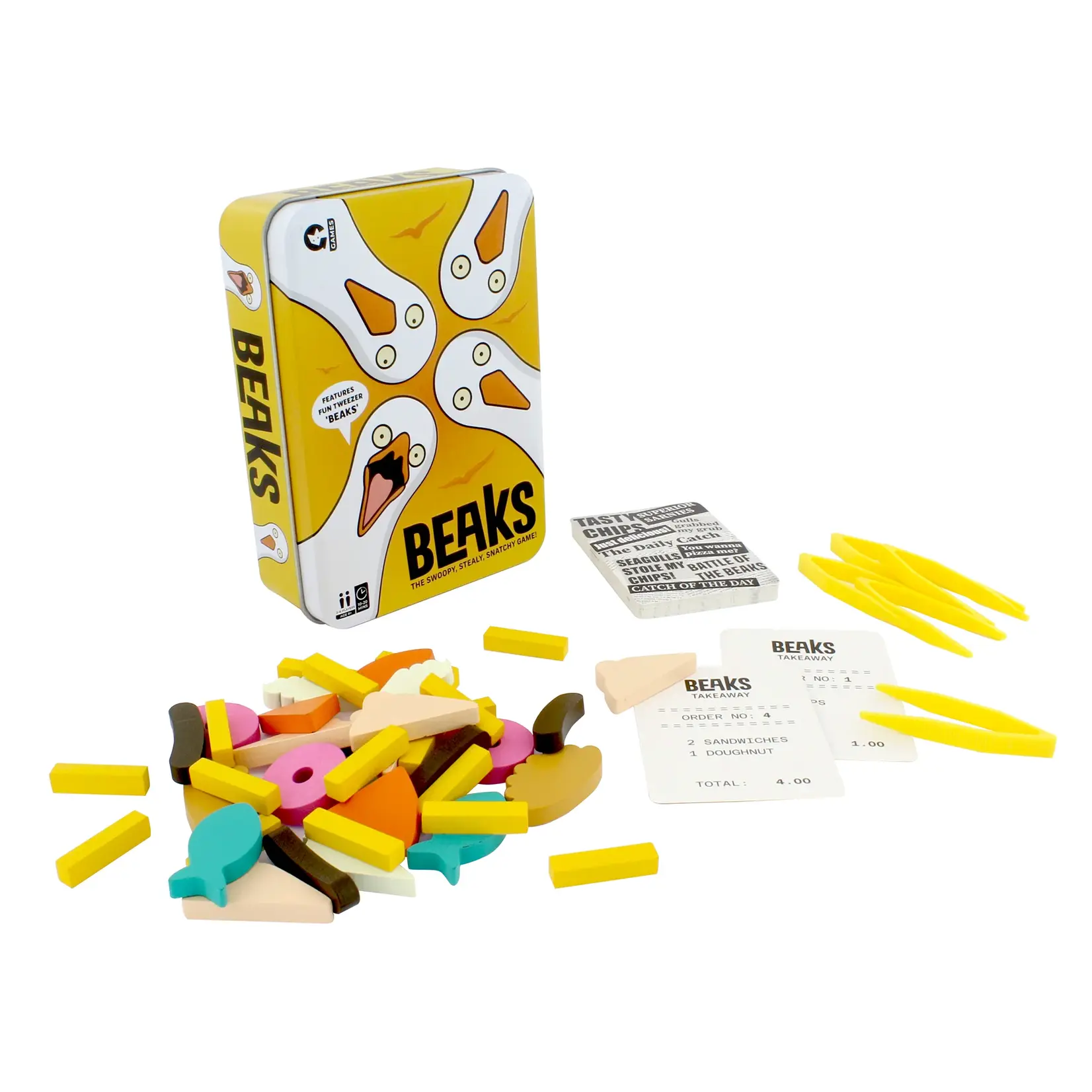 Professor Puzzle Beaks Card Game