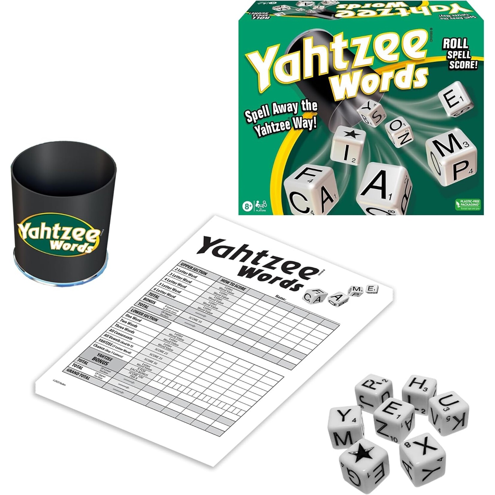 Winning Moves Yahtzee Words