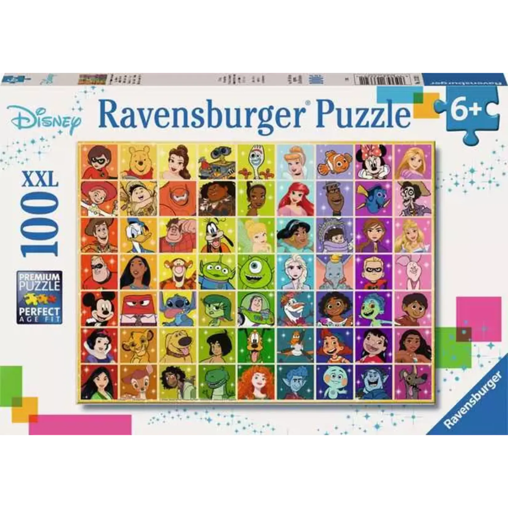 Ravensburger Disney Color Palette - 100 Piece XXL Puzzle
