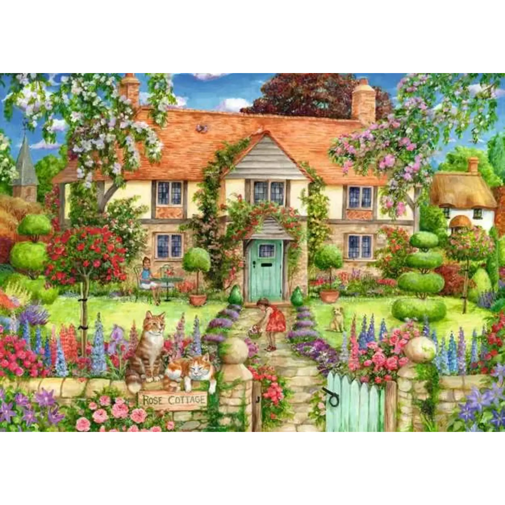 Ravensburger Rose Cottage - 1000 Piece
