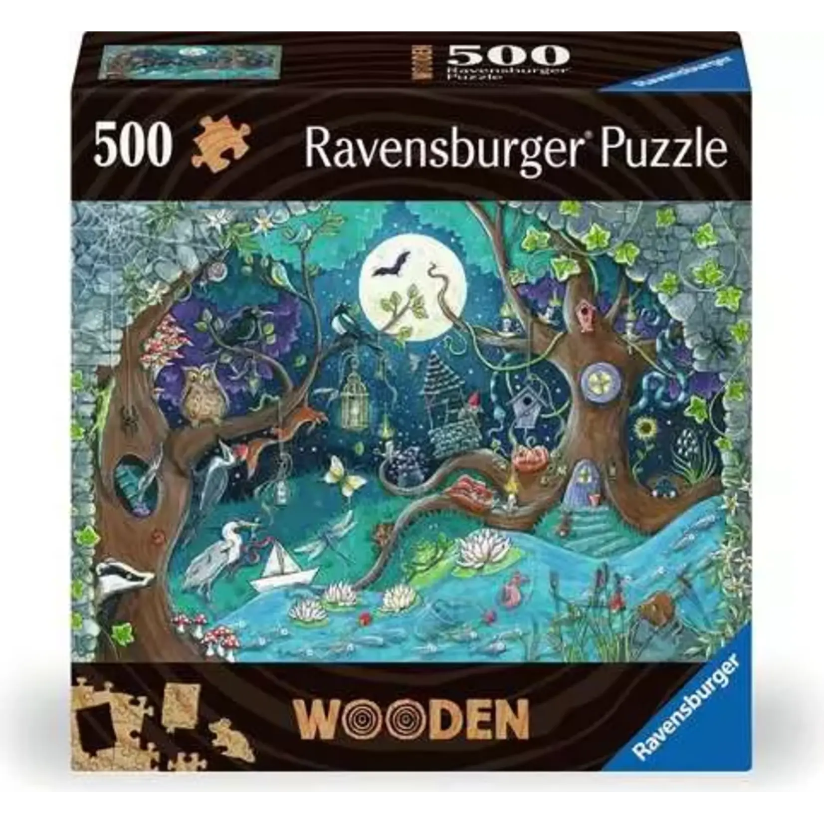 Ravensburger WOOD: Fantasy Forest - 500 Piece