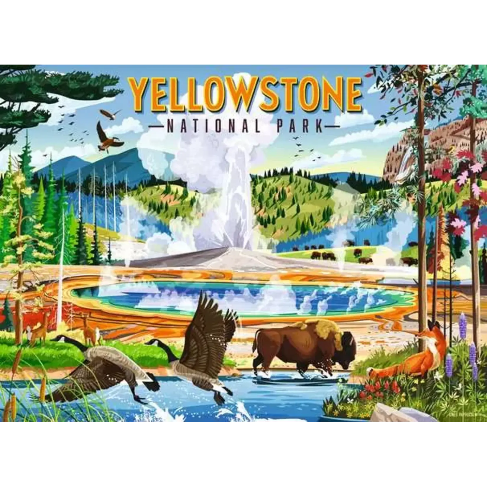 Ravensburger Yellowstone National Park - 500 Piece